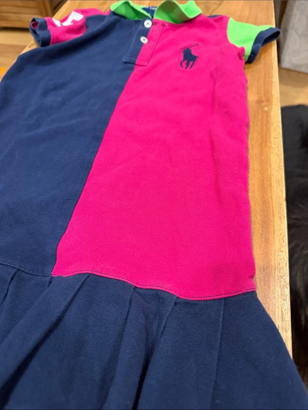 NWOT Ralph Lauren Two-Tone Polo Dress